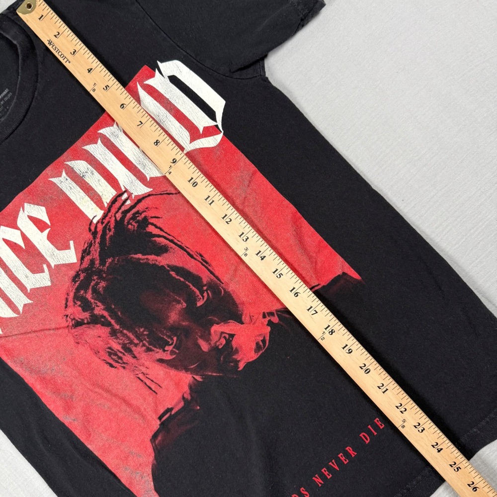 Juice Wrld Legends Never Die Graphic T-Shirt Mens Small Black Rap Tee 999 - Picture 5 of 7